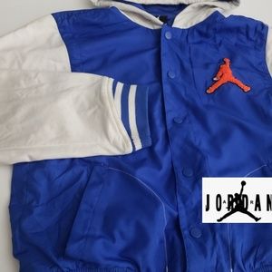 JORDAN BLUE & WHITE JACKET